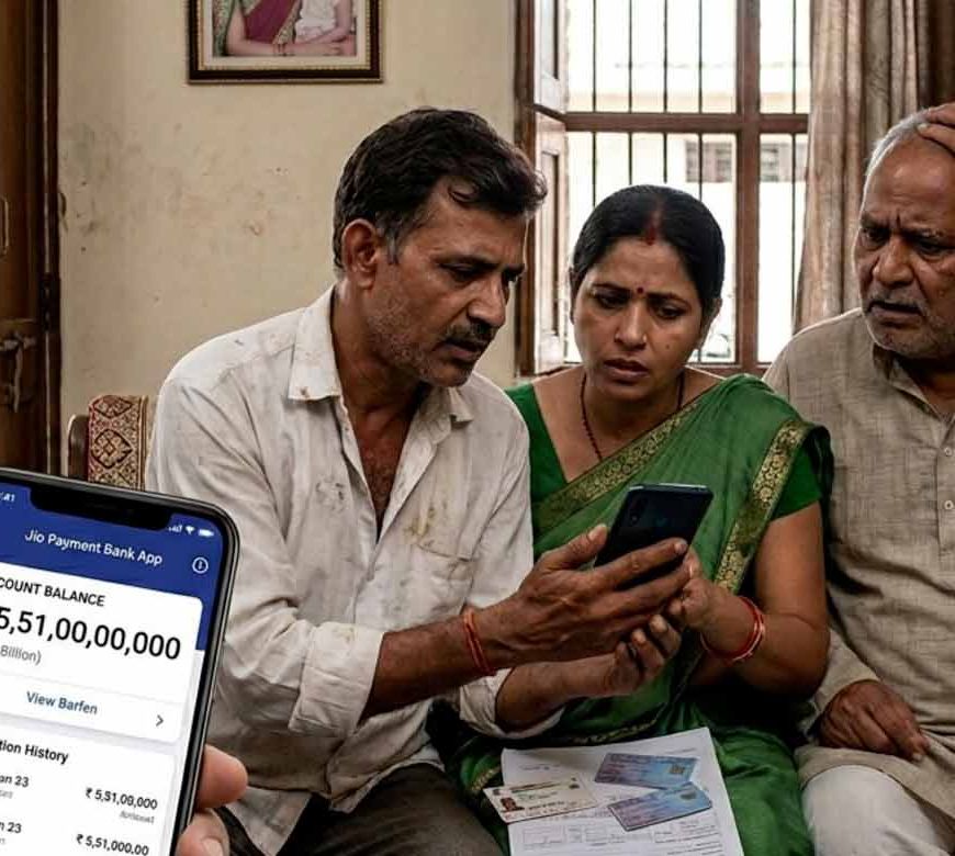 सीतापुर में जियो पेमेंट बैंक ऐप पर दिखे 5.5 अरब रुपये, साइबर क्राइम जांच में जुटी पुलिस
