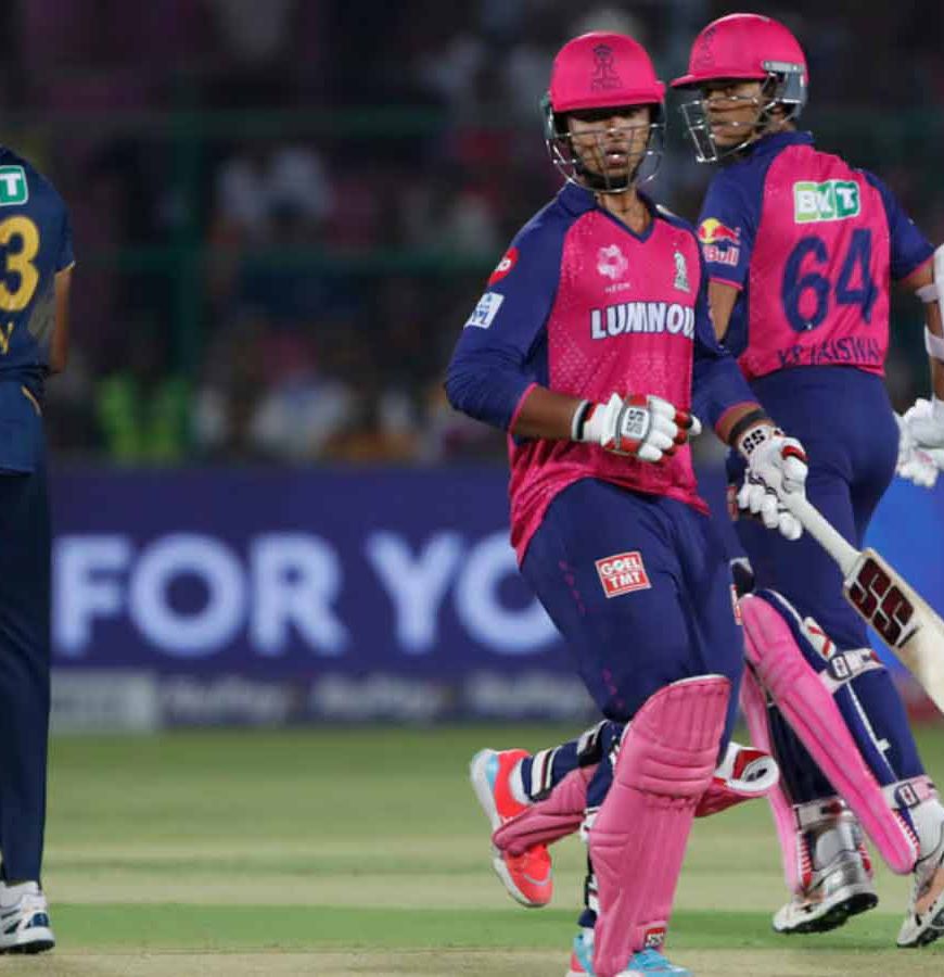RR vs GT ,जयपुर में आज होगा हाई-वोल्टेज मुकाबला, प्लेऑफ की रेस में जीत बेहद जरूरी