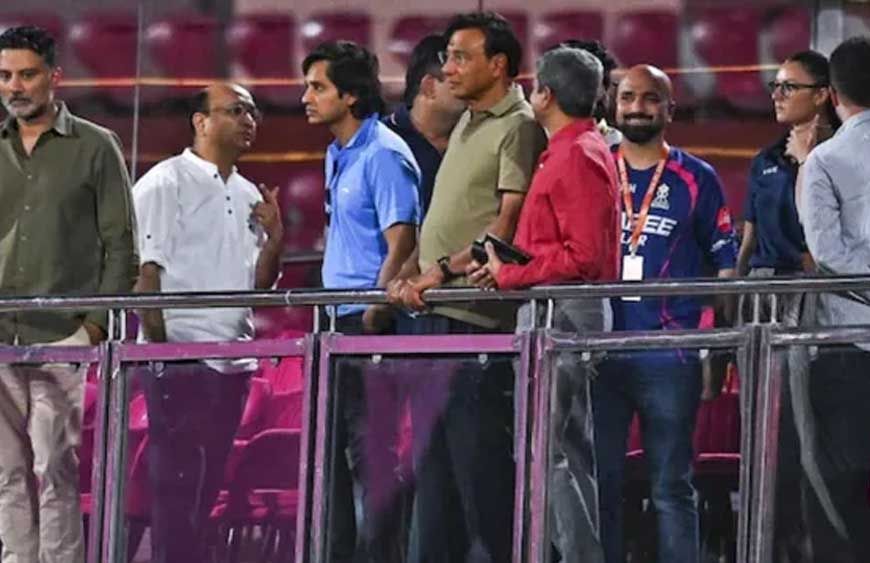 ₹15 हजार करोड़ की डील के बीच RR कैम्प पहुंचे नए मालिक, लक्ष्मी मित्तल ने रियान-यशस्वी से की चर्चा