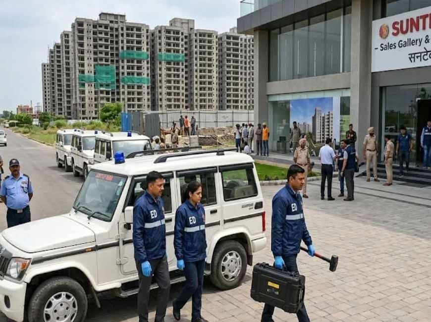 चंडीगढ़-मोहाली में ED की बड़ी रेड: 40 घंटे की छापेमारी में ₹21 करोड़ जब्त