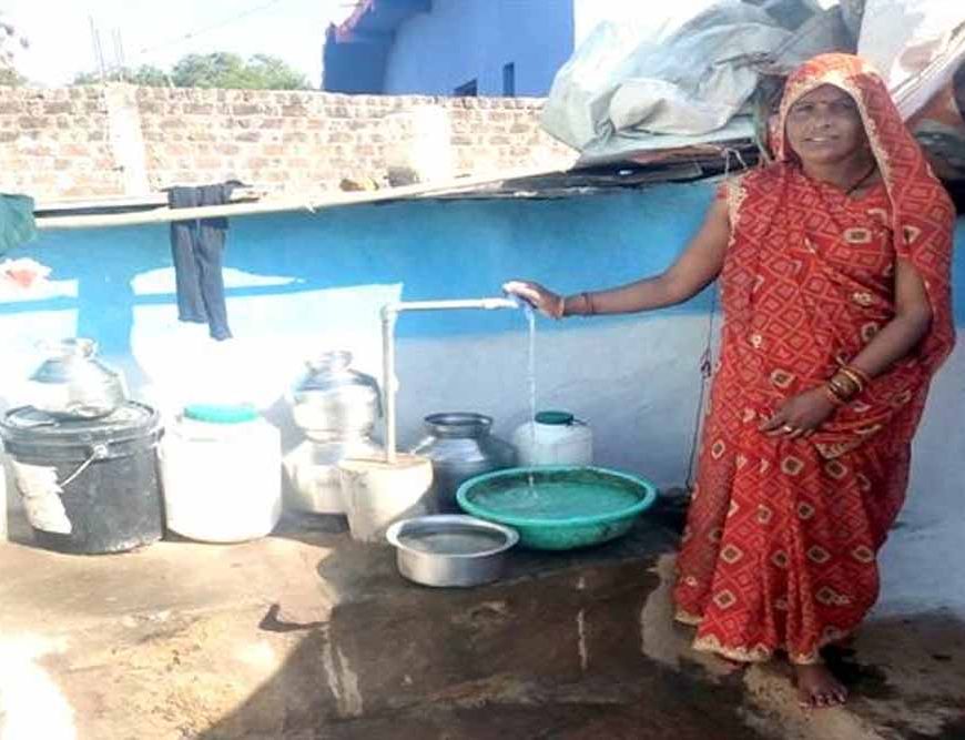 मड़िया ग्रामीण समूह जल प्रदाय योजना से सागर और रायसेन जिले के 317 गांवों में हर घर पहुंचा नल से जल