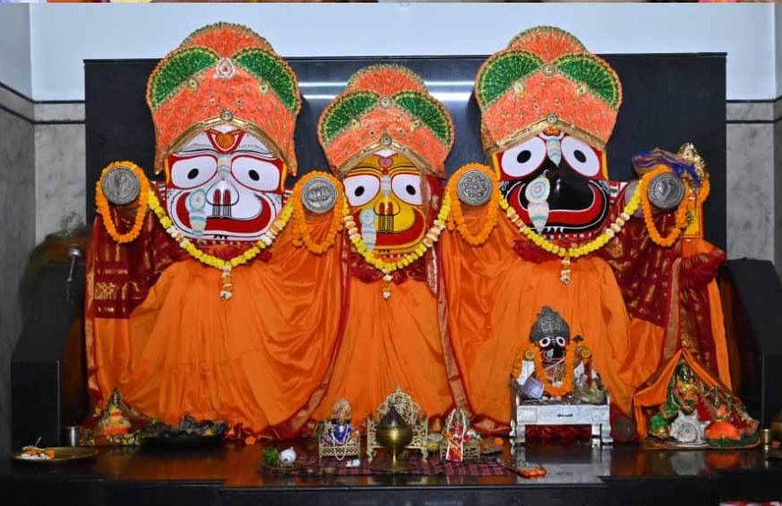मुख्यमंत्री विष्णुदेव साय ने हरिनाम संकीर्तन यज्ञ में लिया हिस्सा, जगन्नाथ मंदिर में की पूजा-अर्चना