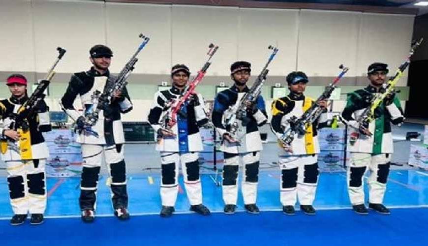 शूटिंग चैंपियनशिप 2026: 10 मीटर एयर राइफल मिक्स्ड टीम स्पर्धा में देशभर के निशानेबाजों का शानदार प्रदर्शन