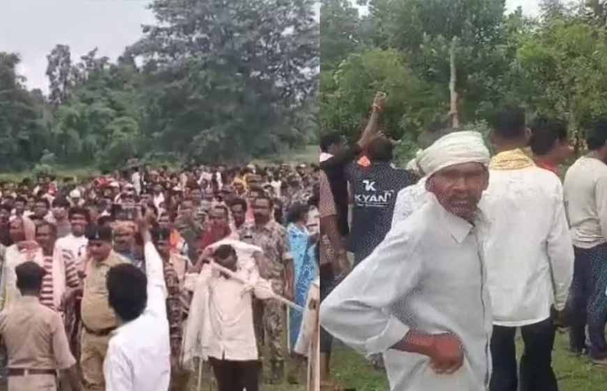 जगदलपुर में अंतिम संस्कार विवाद: मतांतरण के बाद गुस्साए लोगों ने जमीन नहीं दी
