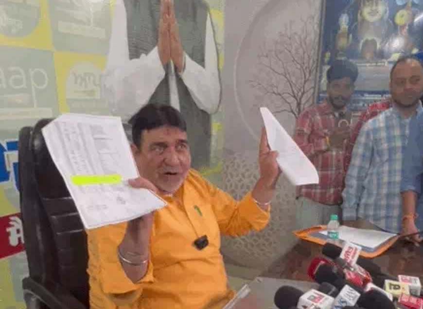 लुधियाना प्रेस कॉन्फ्रेंस में गरमाई सियासत: AAP विधायक ने मजीठिया को दी खुली चुनौती