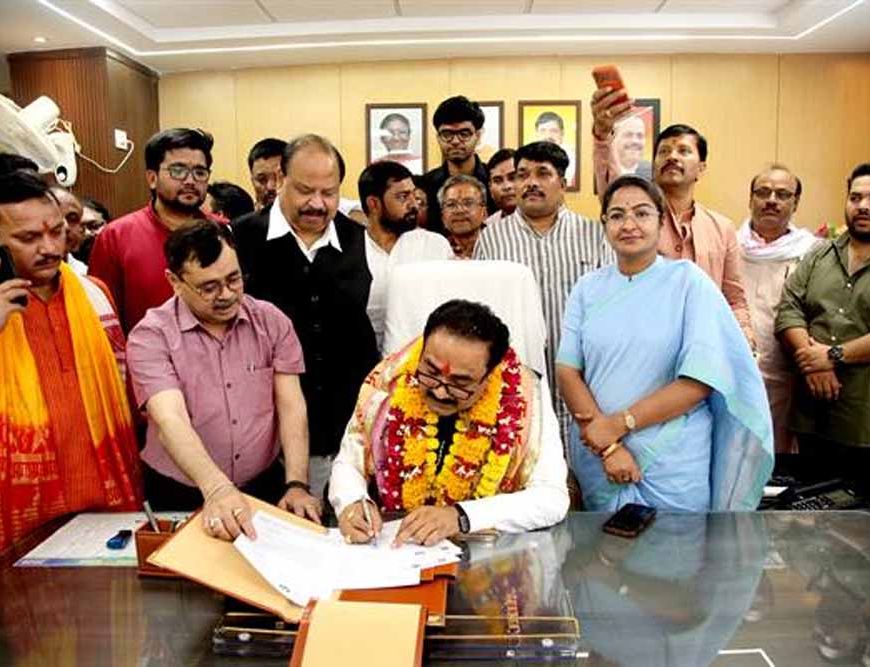 सिंह ने लघु उ‌द्योग निगम के अध्यक्ष का किया पदभार ग्रहण