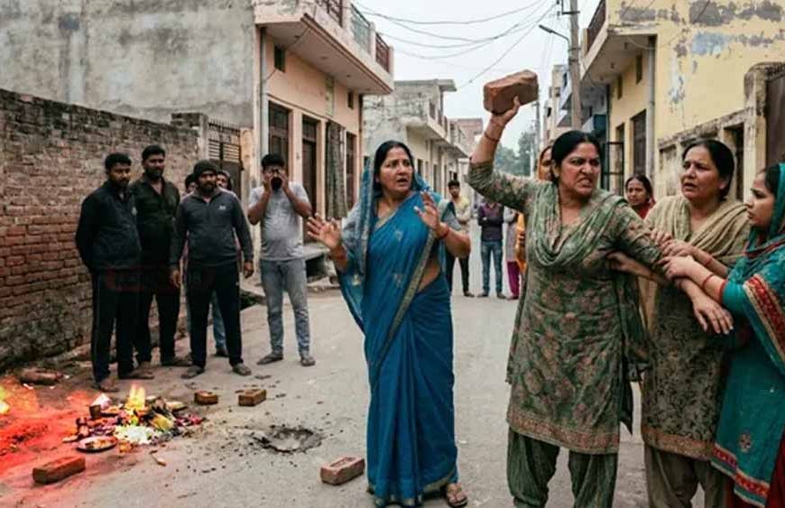 अंधविश्वास और झगड़े ने अंबाला कॉलोनी में बहनों की जिंदगी खतरे में डाली