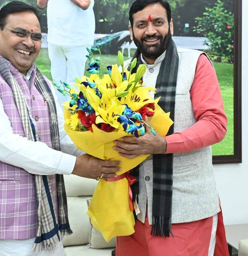 राजस्थान सीएम ने यमुना जल समझौते पर नई दिल्ली में चर्चा की