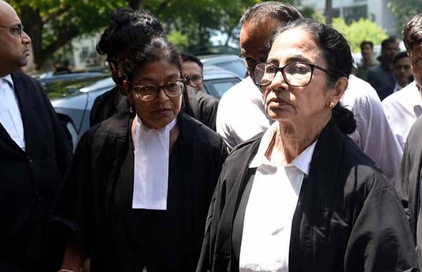 वकील के रूप में HC पहुंचीं ममता, शुभेंदु अधिकारी का तंज- फालतू काम में वक्त नहीं गंवाऊंगा