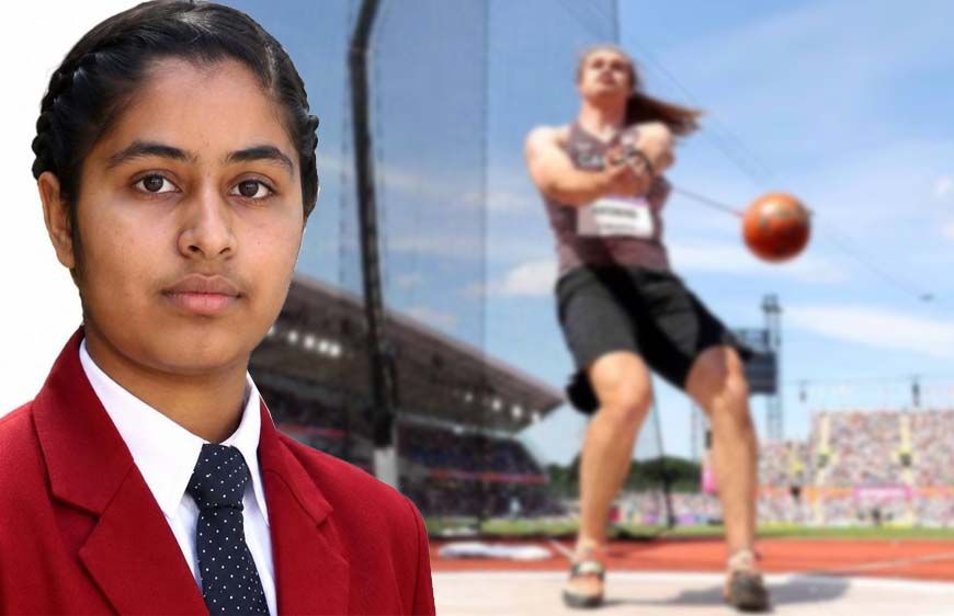 खेल और पढ़ाई दोनों में चमकी गुरनूर कौर लुहारा, हैमर थ्रो चैंपियन ने 12वीं में हासिल किया देशभर में दूसरा स्थान