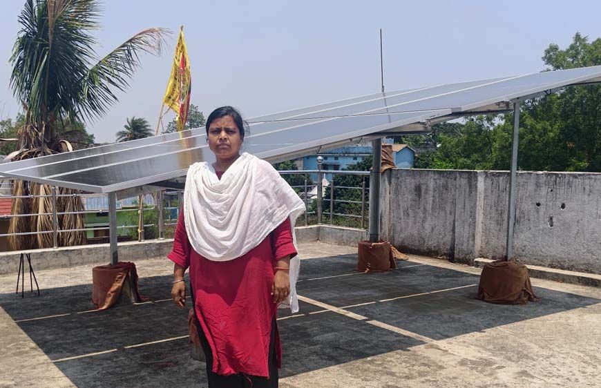 पीएम सूर्य घर योजना -अरूना के घर अब सूरज की रोशनी से रोशन, बिजली बिल की चिंता से मिली मुक्ति