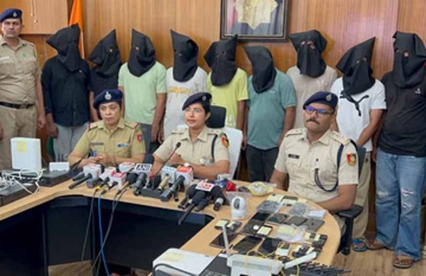 लुधियाना में अंतरराष्ट्रीय साइबर ठग गिरोह का भंडाफोड़, 132 फर्जी टेक्निकल सपोर्ट एजेंट गिरफ्तार