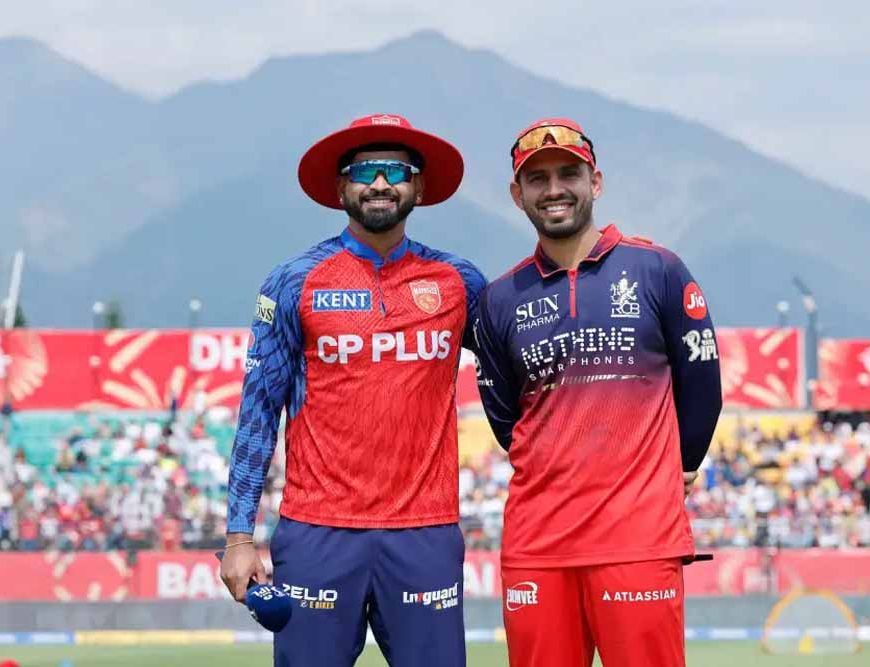 PBKS ने जीता टॉस, RCB करेगी पहले बल्लेबाज़ी