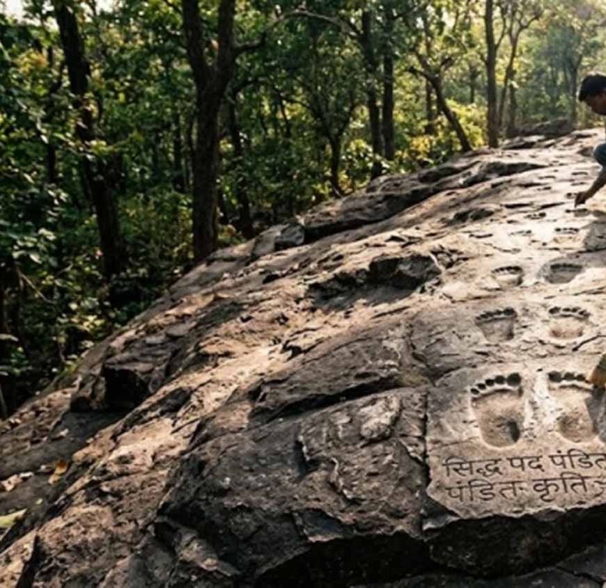 मध्यप्रदेश के जंगलों में 1000 साल पुराने पदचिन्ह, पुरातत्व विभाग की जांच जारी