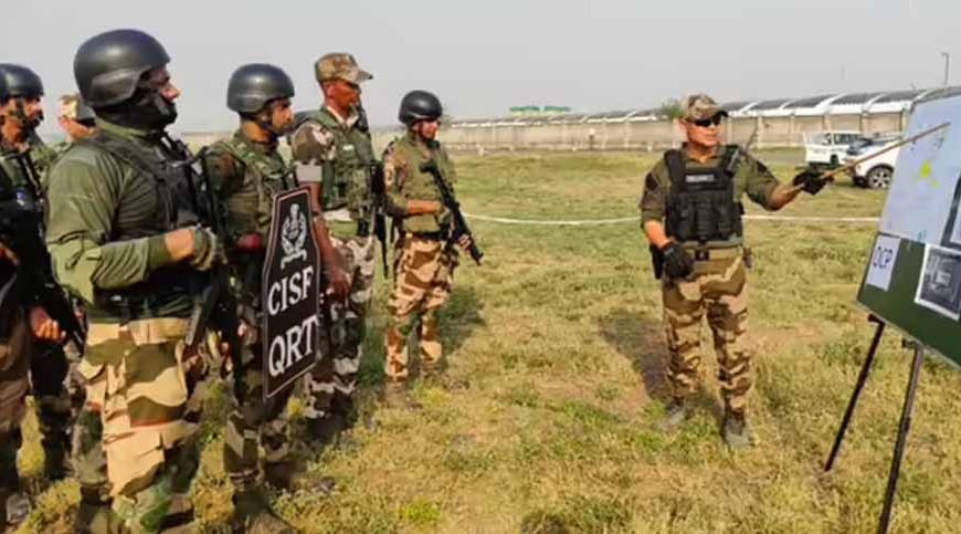 IGI एयरपोर्ट पर एंटी-टेरर मॉक ड्रिल, सुरक्षा एजेंसियों ने आपात स्थिति से निपटने की तैयारी परखी