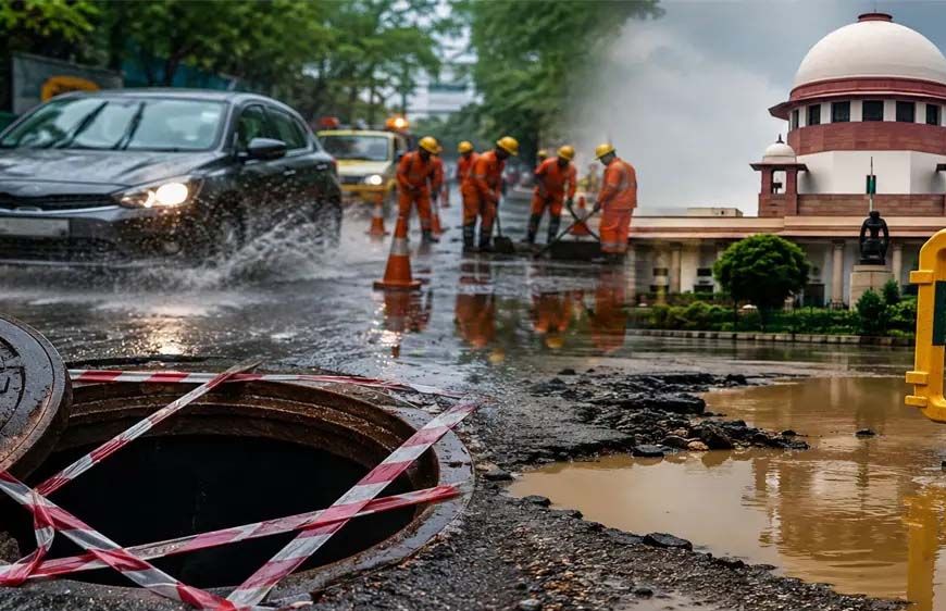 MP में 48 घंटे के भीतर भरने होंगे सड़क गड्ढे, सुप्रीम कोर्ट रोड सेफ्टी कमेटी सख्त