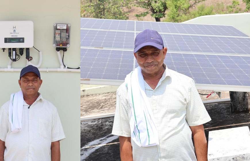 प्रधानमंत्री सूर्य घर मुफ्त योजना बनी सोनसाय बाकड़े के लिए राहत और बचत का माध्यम