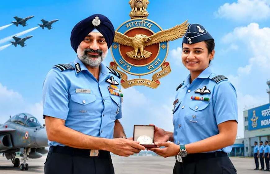 93 साल पुराना रिकॉर्ड टूटा, सान्या ने रचा इतिहास; वायुसेना में बनीं पहली महिला अधिकारी