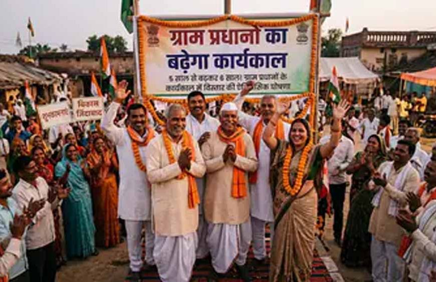 यूपी में ग्राम प्रधानों का बढ़ सकता है कार्यकाल, पंचायत चुनाव टलने के संकेत