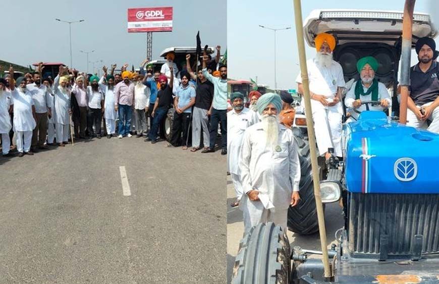 Mohali Farmers Protest: गमाडा के खिलाफ किसानों का शक्ति प्रदर्शन, ट्रैक्टर मार्च लेकर पूडा भवन पहुंचे