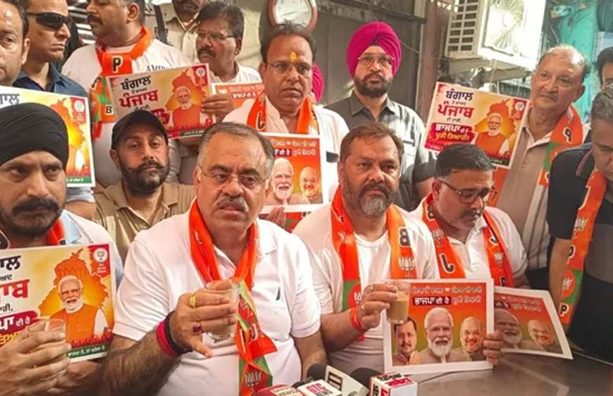 अमृतसर में तरुण चुघ की ‘चाय पर चर्चा’, पंजाब में नशा और गैंगस्टर नेटवर्क पर जताई चिंता