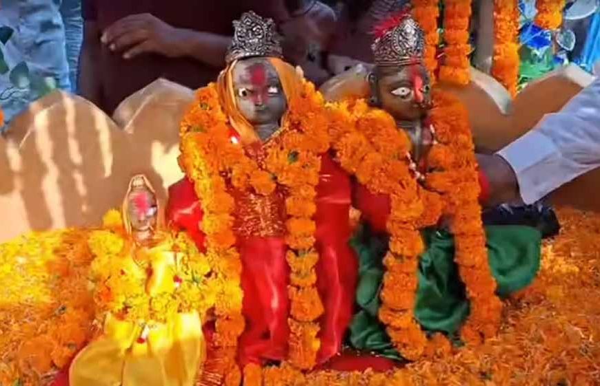 मसौढ़ी में 67 दिन बाद मिली चोरी गई राम-जानकी की अष्टधातु मूर्तियां