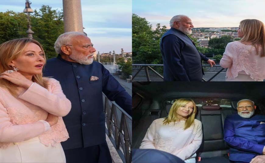 इटली में दिखी ‘मेलोडी’ की शानदार केमिस्ट्री, PM मोदी और मेलोनी ने साथ किया डिनर, फिर पहुंचे कोलोसियम