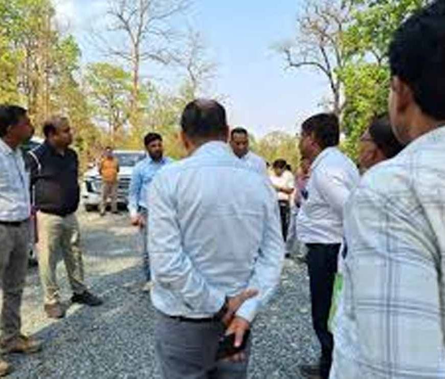 केशकाल घाटी फोरलेन बायपास निर्माण में लापरवाही नहीं चलेगी, निरीक्षण के बाद पीडब्ल्यूडी सचिव के सख्त निर्देश