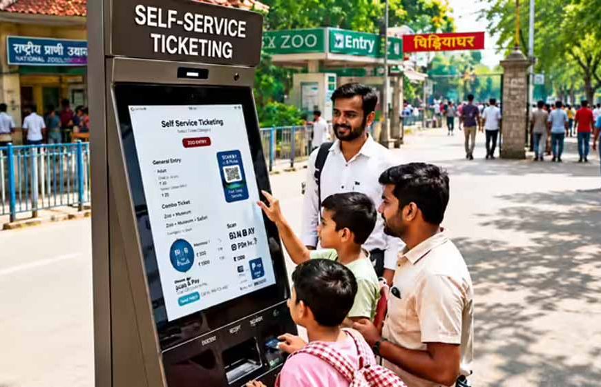 चिड़ियाघर में टिकट के लिए नई सुविधा: UPI से मिलेगी सेकंडों में एंट्री