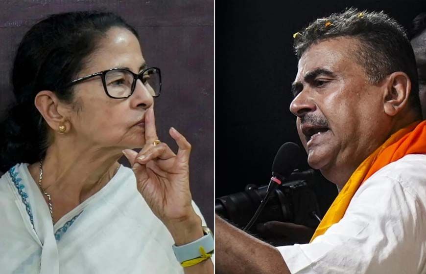 बंगाल में ममता को अपने ही वार्ड में झटका, शुभेंदु आगे निकले, EC के आंकड़ों से बड़ा खुलासा