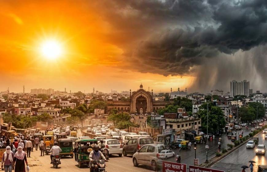भीषण गर्मी के बीच पंजाब को राहत, सुबह की बारिश से मौसम हुआ सुहाना