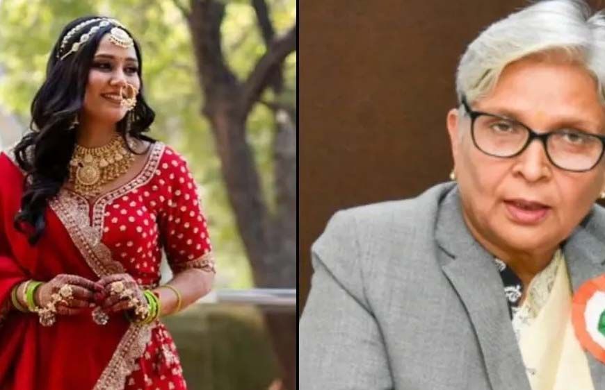 ट्विशा शर्मा मौत केस में बड़ा एक्शन, सास गिरिबाला सिंह को पद से हटाने के आदेश