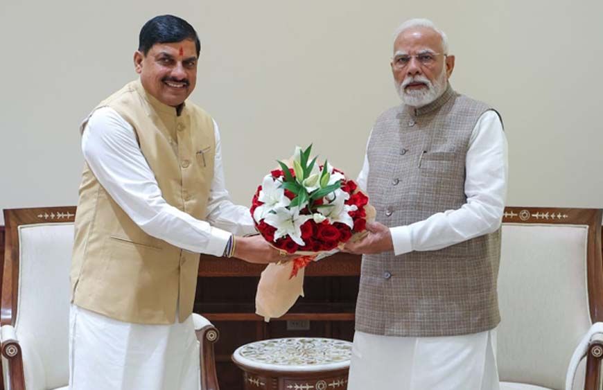 प्रधानमंत्री मोदी के सफल 12 वर्ष पूर्ण होने पर मुख्यमंत्री डॉ. यादव ने दी बधाई
