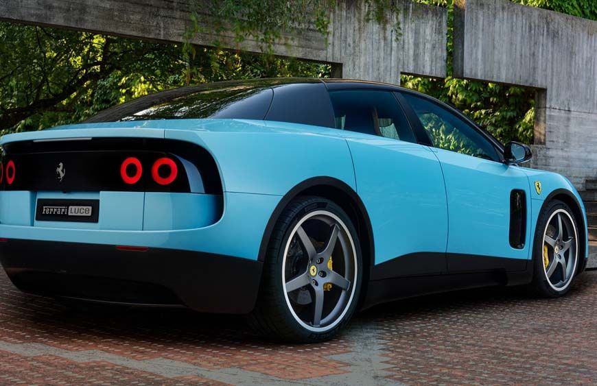 Ferrari की पहली इलेक्ट्रिक कार Luce से उठा पर्दा, शानदार डिजाइन ने जीता दिल