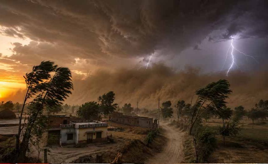 उमस भरी गर्मी से मिलेगी राहत, 8 डिग्री तक लुढ़केगा पारा; तूफान का अलर्ट