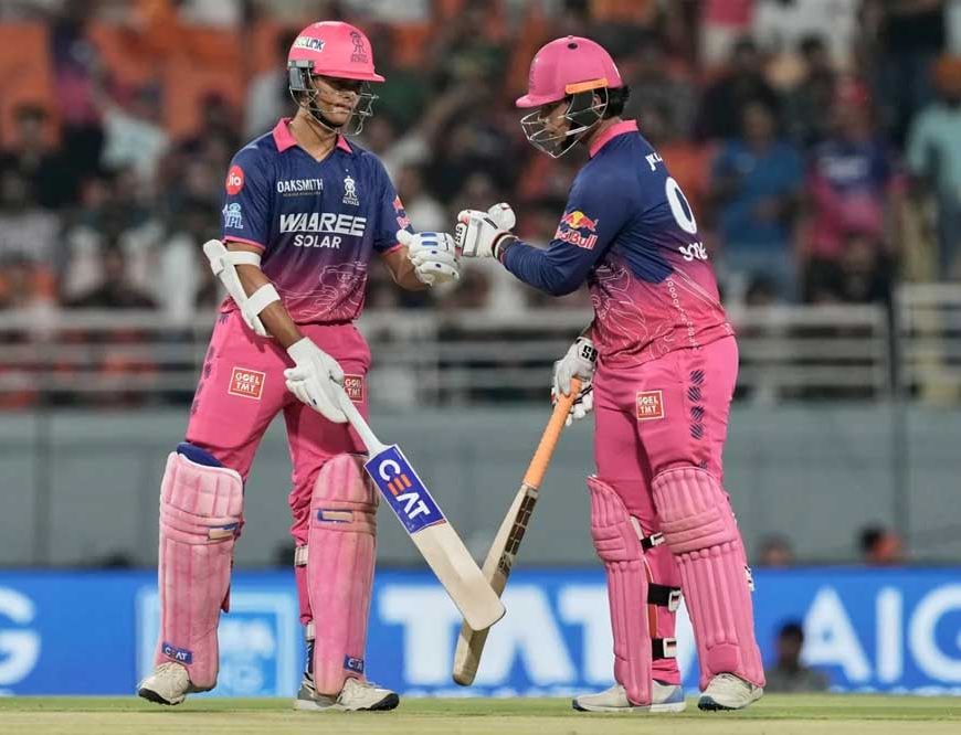 वैभव सूर्यवंशी का तूफानी अंदाज, फिर भी बड़ा स्कोर नहीं बना पाई Rajasthan Royals