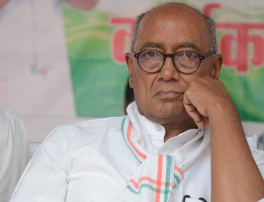 दिग्विजय सिंह के बयान पर सियासी बवाल, BJP ने कांग्रेस को बताया ‘एंटी-हिंदू’