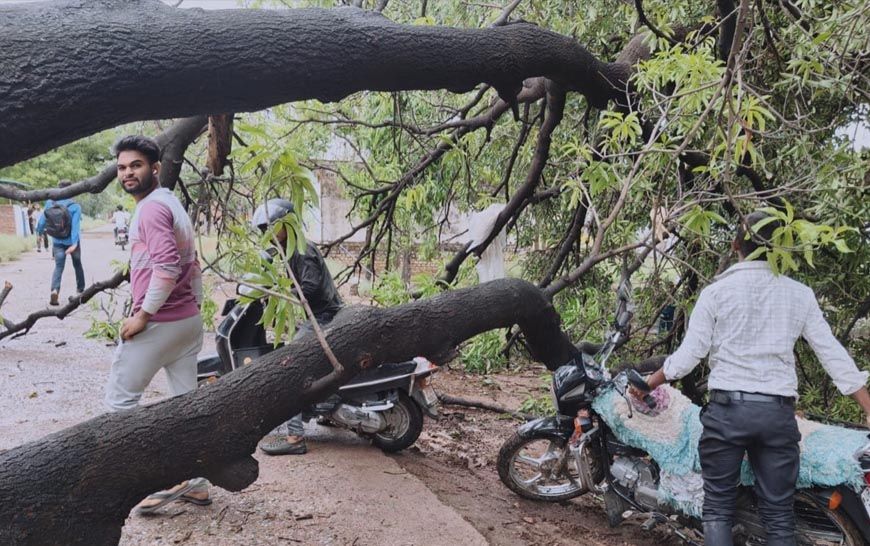 MP Weather Update: ग्वालियर-मुरैना में बारिश, 6 जिलों में लू और आंधी-ओलों का अलर्ट