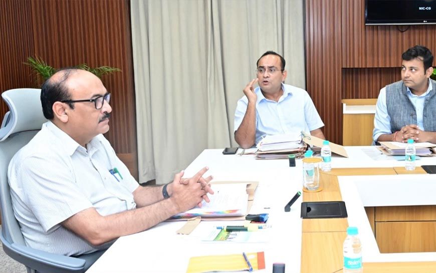 छत्तीसगढ़ रेल कॉर्पोरेशन की बैठक सम्पन्न