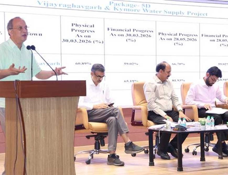 परियोजनाओं के समयबद्ध एवं गुणवत्तापूर्ण क्रियान्वयन के लिए अंतर्विभागीय समन्वय और टीम भावना सर्वोपरि:  सिंह