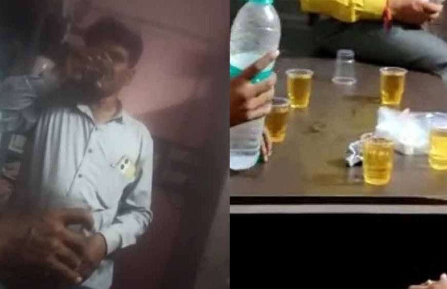 सरकारी दफ्तर बना शराबखाना! शाम होते ही कर्मचारियों की शराब पार्टी का वीडियो वायरल