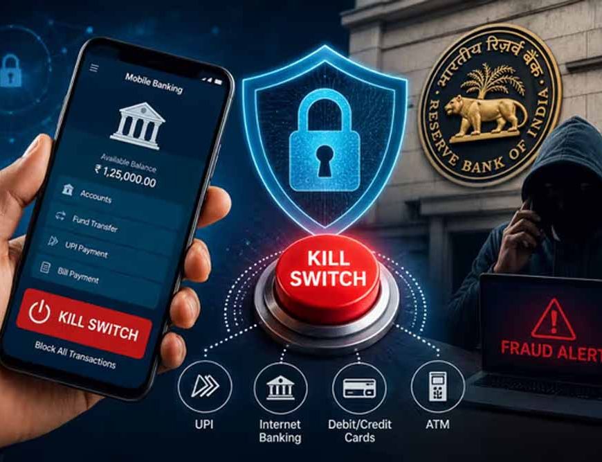 RBI ला रहा ‘किल स्विच’, एक क्लिक में बंद होंगे बैंक ट्रांजैक्शन