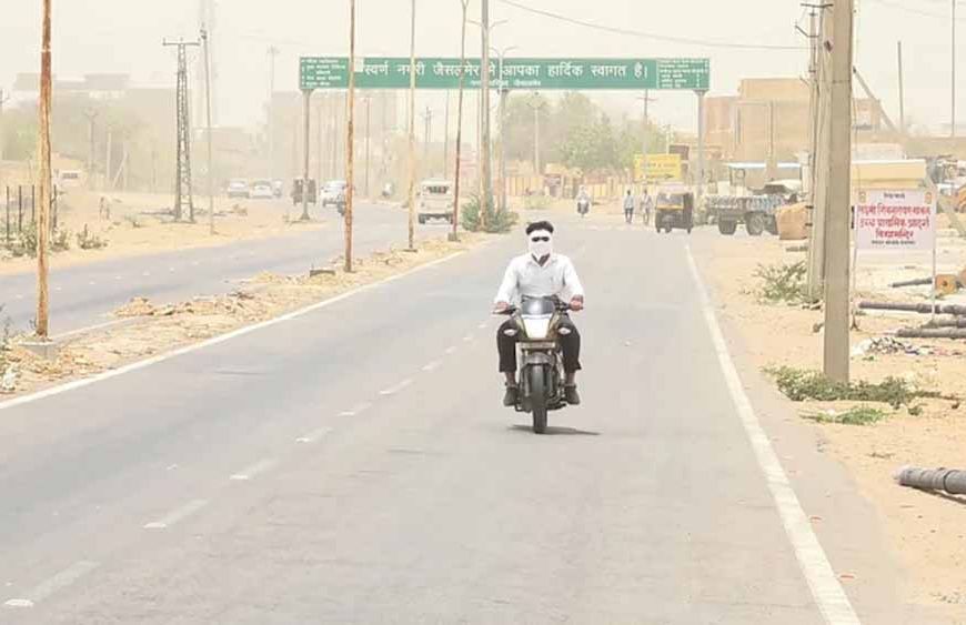 थार रेगिस्तान में गिरा तापमान, 46°C से घटकर 37°C तक पहुंचा पारा