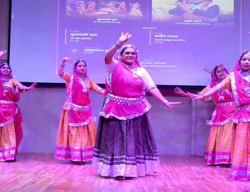मध्यप्रदेश भवन में 2 दिवसीय समर वर्कशॉप का सांस्कृतिक कार्यक्रमों के साथ समापन