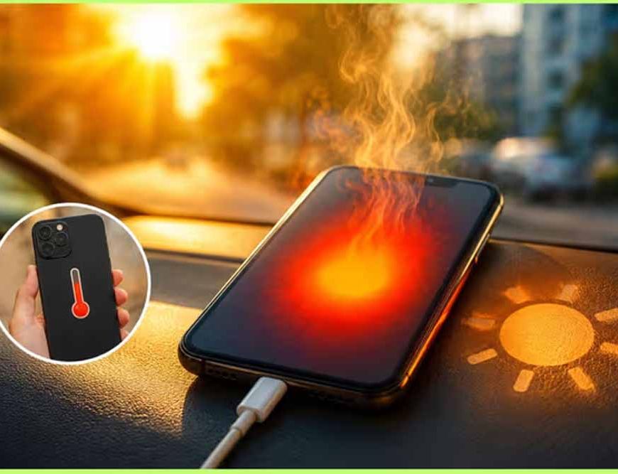 45°C गर्मी में फोन खतरे में! ये गलती मत करना