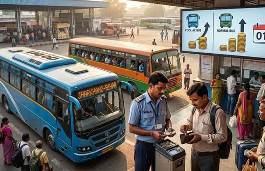 झुमरीतिलैया से सफर महंगा: बस किराए में 15–30% की बढ़ोतरी, 1 जून से लागू नई दरें