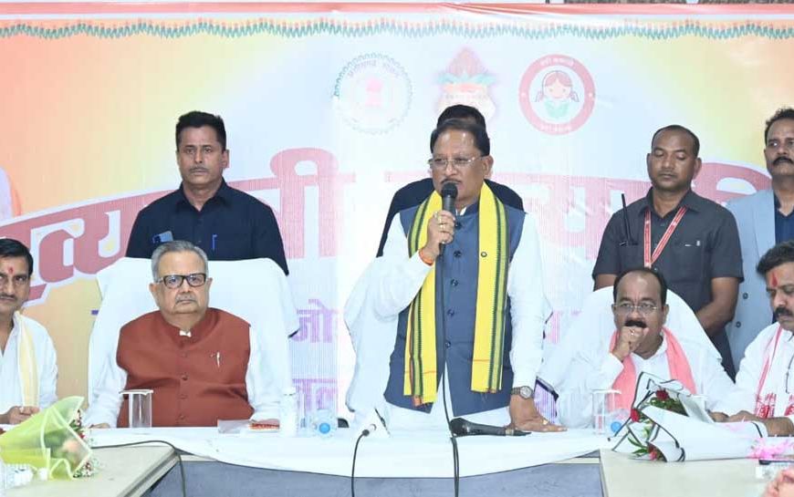 मुख्यमंत्री विष्णुदेव साय ने बेमेतरा को दी 105 करोड़ रुपये से अधिक के विकास कार्यों की सौगात