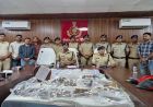 मध्‍यप्रदेश पुलिस की अवैध हथियारों के विरुद्ध बड़ी कार्रवाई