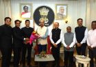 राज्यपाल से परिवीक्षाधीन आईएएस अधिकारियों ने की सौजन्य भेंट