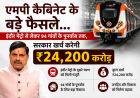 एमपी कैबिनेट के बड़े फैसले, इंदौर मेट्रो समेत कई परियोजनाओं पर ₹24,200 करोड़ खर्च को मंजूरी